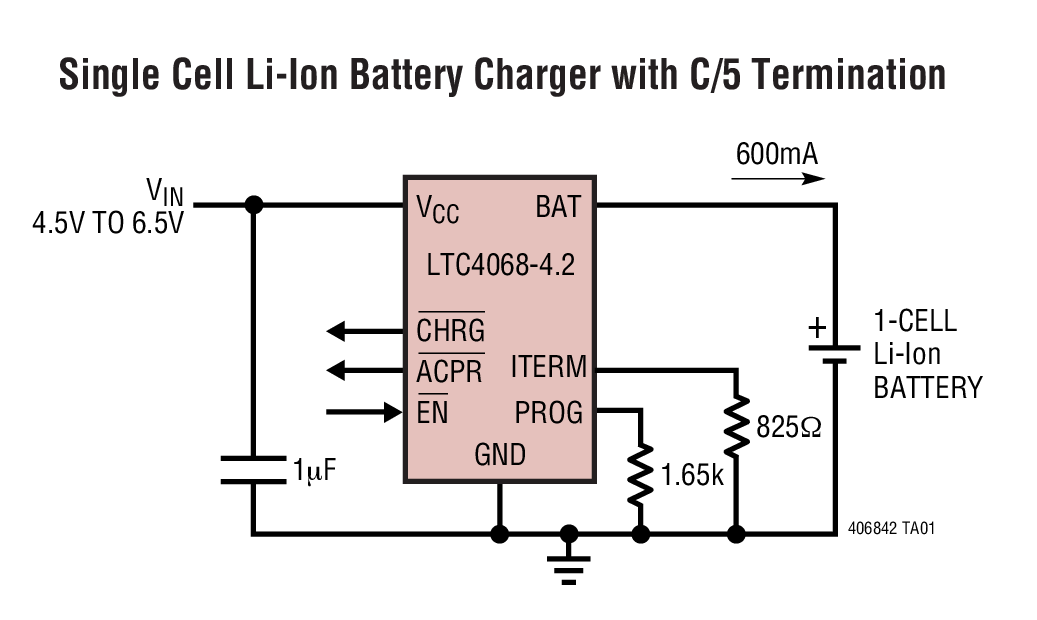 LTC4068-4.2Ӧͼһ